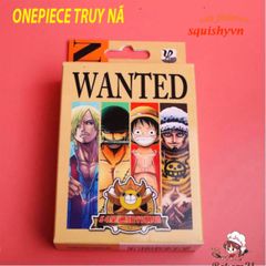 Bộ bài tây Poker One Piece Wanted Luffy 52 lá - Hộp thiết kế hình anime độc đáo, quà tặng tuyệt vời cho fan manga