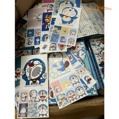 Bộ thẻ bài Doremon 786 mẫu với sticker và lomo - Hình thẻ các nhân vật Nobita, Chaien, Xuka, Xê-kô - Quà tặng anime độc đáo
