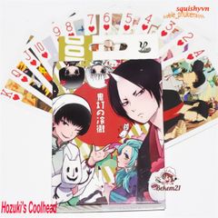 Bộ Bài Poker Hozuki's Coolhead In Dễ Thương - 52 Lá Thẻ Bài Ngộ Nghĩnh Dành Cho Học Sinh, Quà Tặng Fan Anime