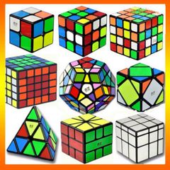 Bộ Rubik Magic Cube Cao Cấp - Bao Gồm Rubik 2x2, 3x3, 4x4, 5x5, Megaminx, Pyraminx, Skewb, Mirror, Square-1, Mastermorphix