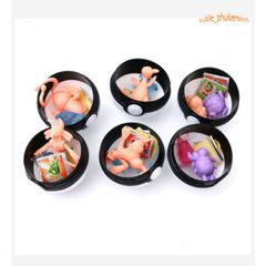 Bộ Sưu Tập 24 Quả Bóng Mô Hình Pokémon - Quà Tặng Tuyệt Vời Cho Fan Hâm Mộ Pokémon, Chất Liệu Nhựa, Đường Kính 5,5cm