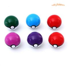 Bộ Sưu Tập 24 Quả Bóng Mô Hình Pokémon - Quà Tặng Tuyệt Vời Cho Fan Hâm Mộ Pokémon, Chất Liệu Nhựa, Đường Kính 5,5cm