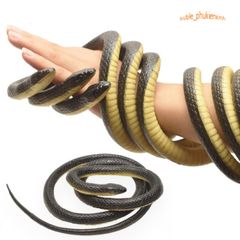 Con Rắn Giả Cao Su 120CM - Đồ Chơi Troll Hù Dọa, Quà Tặng Vui Nhộn Cho Trẻ Em và Tình Yêu Thú Cưng