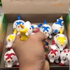 Đồ Chơi Squishy Hình Con Kỳ Lân Dễ Thương Bóp Ra Hạt Gudetama Mochi Slime - Giúp Giải Tỏa Căng Thẳng, Đồ Chơi Thú Vị Cho Trẻ Em