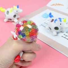 Đồ Chơi Squishy Hình Con Kỳ Lân Dễ Thương Bóp Ra Hạt Gudetama Mochi Slime - Giúp Giải Tỏa Căng Thẳng, Đồ Chơi Thú Vị Cho Trẻ Em