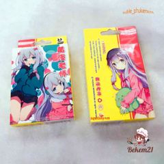 Bộ Bài Poker Sagiri Izumi - Eromanga Sensei Dễ Thương, 52 Lá Thẻ Bài Anime Học Sinh Em Gái Thú Vị - Quà Tặng Fans Hội Mê Manga