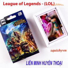 Bộ Bài Tây Anime LOL và PUBG - Bộ Bài Poker 54 Lá Hình Anime Dễ Thương, Độc Đáo Dành Cho Game Thủ