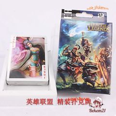 Bộ Bài Tây Anime LOL và PUBG - Bộ Bài Poker 54 Lá Hình Anime Dễ Thương, Độc Đáo Dành Cho Game Thủ