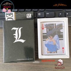 Bộ Bài Tú Lơ Khơ Anime Death Note – 54 Hình Ảnh Độc Đáo, Chất Lượng Cao, Quà Tặng Fan Hâm Mộ