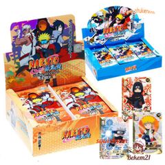 Bộ Sưu Tập Thẻ Bài Naruto Độc Đáo Dạng Ngang - Quà Tặng Tuyệt Vời Dành Cho Fan Anime và Manga