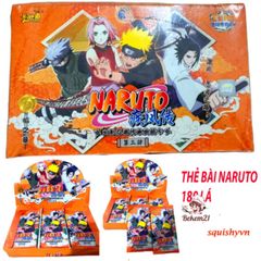 Bộ bài tú lơ khơ Naruto 54 lá - Thẻ bài anime manga độc đáo, quà tặng cho fan anime, sưu tập hình ảnh nổi tiếng từ các series Nhật Bản
