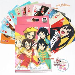 Bộ Sưu Tập Thẻ Bài Kpop K-ON Cô Gái Ánh Sáng Dễ Thương - 52 Lá Quà Tặng Cho Fan Anime, Manga, Game Nổi Tiếng
