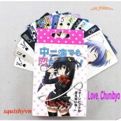 Bộ Bài Bệnh Thứ Phát Love Chunibyo - 52 Lá Bài Thể Hiện Tình Yêu và Ảo Tưởng Khác Dành Cho Fan Anime và Manga