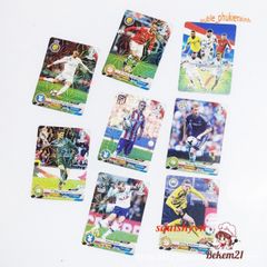 Bộ Sưu Tập 54 Thẻ Bài Ngôi Sao Bóng Đá Vàng/Bạc - Phiên Bản Tiếng Anh Của LLORIS, RONALDO, KANTE - Đồ Chơi Trẻ Em 8.8x6.3cm