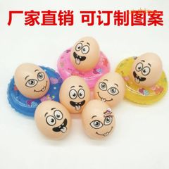 Bộ 10 Quả Trứng Gà Giả Màu Trắng Nhựa - Dụng Cụ Dạy Nghệ Thuật và Mô Hình Chuồng Ấp Cho Trẻ Em