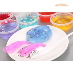 Slime Cốc Thạch Hoa Quả 12 Màu Độc Đáo - Đồ Chơi Slam Gudetama Thú Vị Cho Trẻ Em