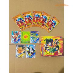 Bộ Thẻ Bài Dragon Ball Goku 300k - Thẻ Chất Lượng Cao Kèm 7 Viên Ngọc Rồng Đặc Biệt, Quà Tặng Thú Vị cho Fan Anime