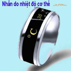 Nhẫn Đo Nhiệt Độ Thân Nhiệt - Nhẫn Đổi Màu Theo Cảm Xúc, Thời Tiết - Trang Sức Hợp Kim 5 Cỡ Mới nhất