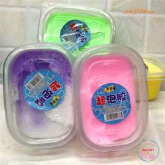 Slime Mây Trắng 10 Màu Đẹp - Đồ Chơi Chất Nhờn Ma Quái Squishy 280gr, Phát Triển Khả Năng Sáng Tạo Cho Trẻ Em