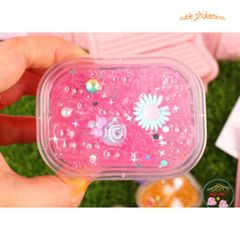 Hộp Slime Hạt Hoa Đa Sắc - Đồ Chơi Sáng Tạo Cho Trẻ Em, Thoải Mái Chơi Hình Tạo Hình Cầu Vồng 7 Màu