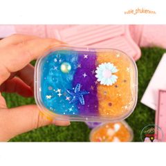Hộp Slime Hạt Hoa Đa Sắc - Đồ Chơi Sáng Tạo Cho Trẻ Em, Thoải Mái Chơi Hình Tạo Hình Cầu Vồng 7 Màu