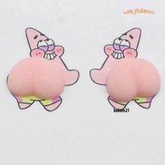 Miếng dán Silicon 3D Quả Đào Siêu Dễ Thương - Trang Trí Điện Thoại, Ốp Lưng iPhone Vui Nhộn, Phụ Kiện Thú Vị