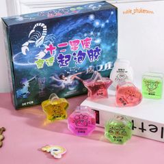Slime 12 Cung Hoàng Đạo Độc Đáo - Đồ Chơi Thú Vị Gudetama Cho Trẻ Em - 12 Mẫu Đẹp Mắt, Dễ Chơi, Giải Trí Sáng Tạo