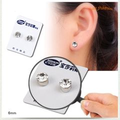 Khuyên Tai Nam Châm Unisex Không Cần Bấm Lỗ - Bộ 2 Chiếc Dành Cho Nam và Nữ, Phong Cách Hiện Đại, Chất liệu Bền Đẹp