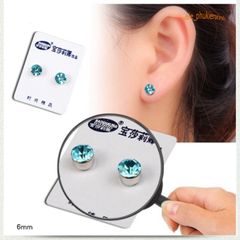 Khuyên Tai Nam Châm Unisex Không Cần Bấm Lỗ - Bộ 2 Chiếc Dành Cho Nam và Nữ, Phong Cách Hiện Đại, Chất liệu Bền Đẹp