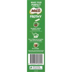 Milo Frothy Bột Socola Nóng Hòa Tan Gói 8 Gói - Thức Uống Nhanh Tiện Lợi Cho Tín Đồ Cacao