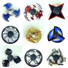 Con quay Spinner Kim loại NARUTO Anime Manga - Đồ chơi giải trí độc đáo, chống rung, xoay lâu, quà tặng fan phim.