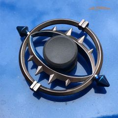 Con quay Spinner Kim loại NARUTO Anime Manga - Đồ chơi giải trí độc đáo, chống rung, xoay lâu, quà tặng fan phim.
