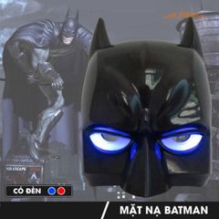 Mặt Nạ Hóa Trang Người Dơi Có Đèn - Đồ Chơi Cosplay Avengers Halloween, Quà Sinh Nhật An Toàn Cho Trẻ Em 3 Tuổi Trở Lên