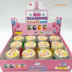 Slime Hình Lục Giác 200ml - Đồ Chơi Nhũ Cốm Xốp 7 Màu Đẹp, Chất Nhầy Ma Quái Squishy, Giải Trí Thú Vị Cho Trẻ Em