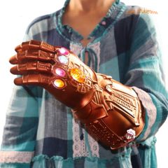 Găng tay Thanos mềm 013 - Đồ chơi cosplay có đèn và âm thanh, thích hợp cho trẻ em trên 3 tuổi, quà tặng fan Marvel
