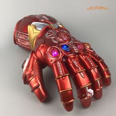 Găng tay Thanos mềm 013 - Đồ chơi cosplay có đèn và âm thanh, thích hợp cho trẻ em trên 3 tuổi, quà tặng fan Marvel