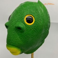 Mặt Nạ Hóa Trang Quái Vật Ếch Xanh Trùm Đầu - Phụ Kiện Halloween và Lễ Hội Sáng Tạo Cho Trẻ Em
