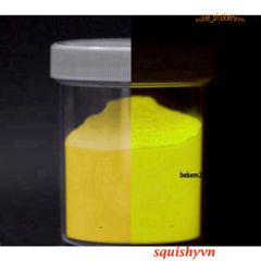 Bột Phát Quang Vàng Kim 50g - Dùng Thủ Công Nghệ Thuật, Sáng Màu Đêm Trong 5-7 Giờ - Hóa Chất Trang Trí Party, Mỹ Thuật