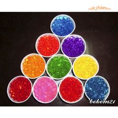 Gói 100 Viên Hạt Tinh Thể Trồng Cây Không Đất - Hạt Nở Slime Nhiều Màu Sắc, Dễ Sử Dụng Cho Không Gian Xanh Sống Động