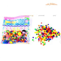 Gói 100 Viên Hạt Tinh Thể Trồng Cây Không Đất - Hạt Nở Slime Nhiều Màu Sắc, Dễ Sử Dụng Cho Không Gian Xanh Sống Động