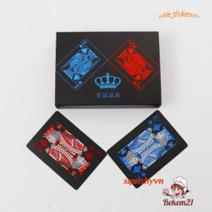 Bộ Bài Tây 52 Lá Poker Mạ Vàng 24K Chống Thấm Nước - Quà Tặng Đẳng Cấp Cho Người Yêu Thích Game Và Ảo Thuật