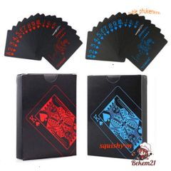 Bộ Bài Tây 52 Lá Poker Mạ Vàng 24K Chống Thấm Nước - Quà Tặng Đẳng Cấp Cho Người Yêu Thích Game Và Ảo Thuật