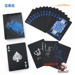 Bộ Bài Tây 52 Lá Poker Mạ Vàng 24K Chống Thấm Nước - Quà Tặng Đẳng Cấp Cho Người Yêu Thích Game Và Ảo Thuật