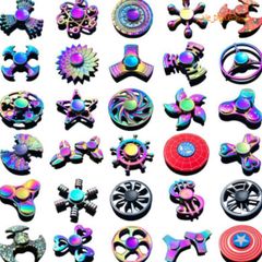Con quay TBS Spinner Đồng Nguyên Khối 2 Cánh - Đồ Chơi Cổ Điển Kim Loại Bền Bỉ Cho Trẻ Em