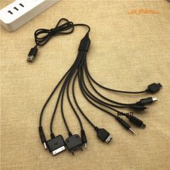Dây sạc đa năng 10 đầu - Tương thích với laptop và thiết bị di động, sạc nhanh và ổn định, hàng chất lượng cao, đổi trả miễn phí