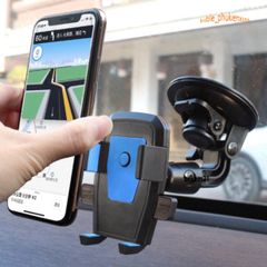 Giá đỡ điện thoại ô tô X0566 xoay 360 độ, đa năng an toàn, lắp trên kính chắn gió hoặc bảng điều khiển, phù hợp điện thoại 4,7-7 inch