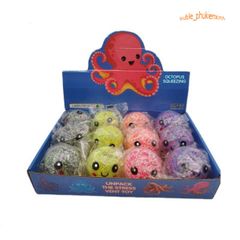Mochi Bạch Tuộc Xốp Sáng Màu Ngộ Nghĩnh - Đồ Chơi Giảm Stress Mềm Mại, An Toàn Cho Trẻ Em Từ 5 Tuổi, Quà Tặng Thú Vị