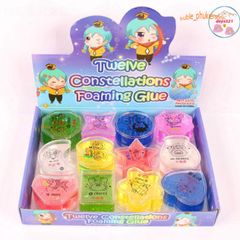 Hộp 24 Hũ Slime Cung Hoàng Đạo - Chất Nhờn Ma Quái Cho 12 Chòm Sao - Đồ Chơi Sáng Tạo An Toàn Cho Trẻ Em