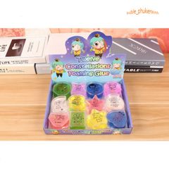 Hộp 24 Hũ Slime Cung Hoàng Đạo - Chất Nhờn Ma Quái Cho 12 Chòm Sao - Đồ Chơi Sáng Tạo An Toàn Cho Trẻ Em