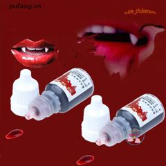 Máu Giả Hóa Trang Ma Cà Rồng 5ml - Plasma Nhân Tạo An Toàn cho Halloween, Biểu Diễn Sân Khấu, Trang Trí Tiệc